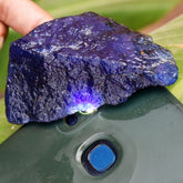 Natural Blue Sapphire 364.75 Dyed Raw Rough Huge Size Loose Gemstone CERTIFIED